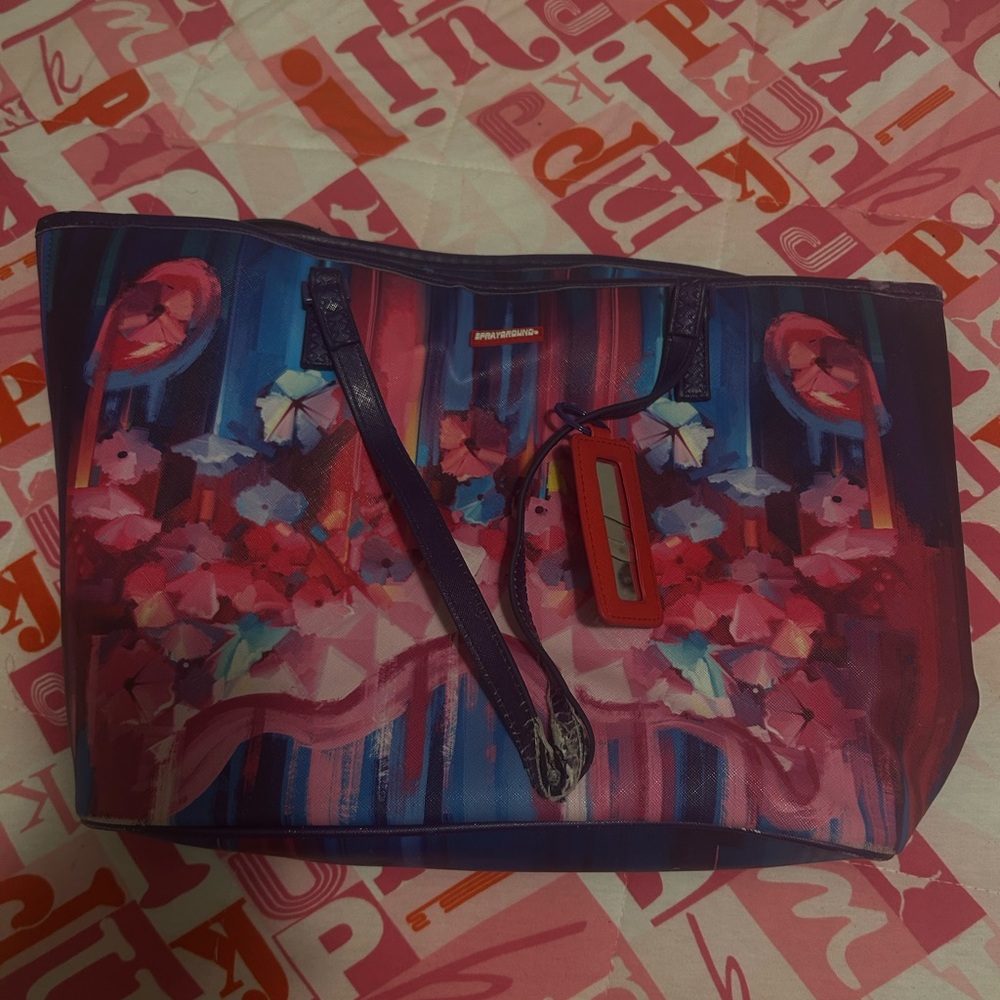 Sprayground Multicolor Floral Limited Edition Tote bag